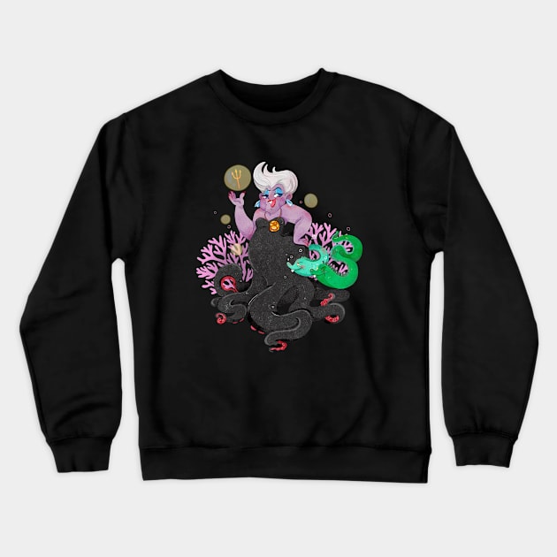 Ursula Crewneck Sweatshirt by Kathillustra